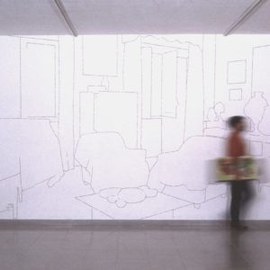 Via Giacinto Carini 71 - 2005, collage di foto su parete, cm. 300x600